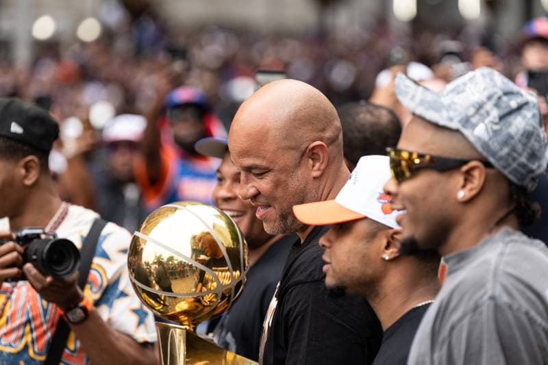 Basketball. NBA. New York Knicks Championship Parade. 18.06.2026