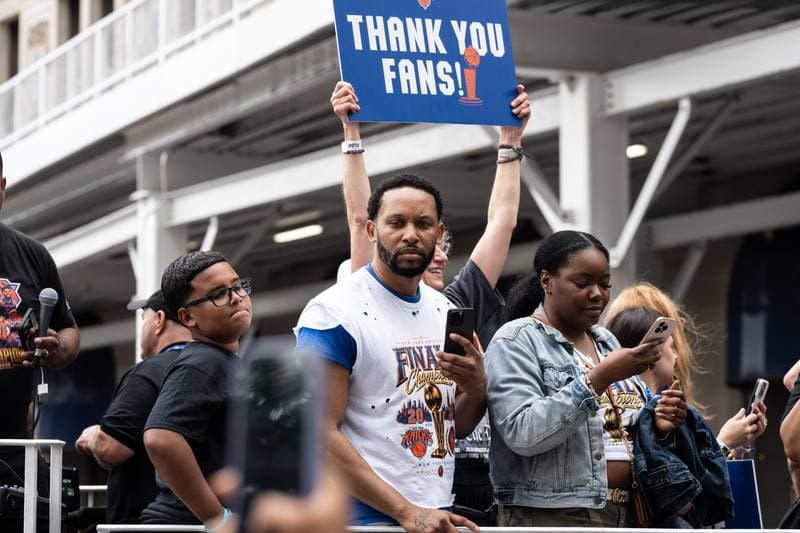 Basketball. NBA. New York Knicks Championship Parade. 18.06.2026