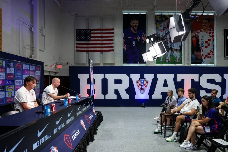 Football. FIFA World Cup 2026. Croatia. Training And Press Conference. 21.06.2026