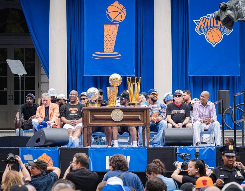 Basketball. NBA. New York Knicks Championship Parade. 18.06.2026