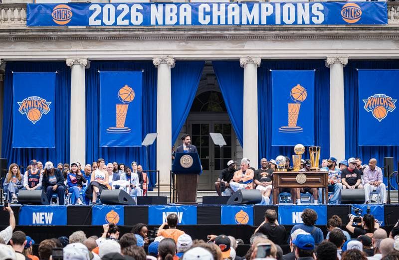 Basketball. NBA. New York Knicks Championship Parade. 18.06.2026