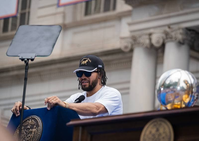 Basketball. NBA. New York Knicks Championship Parade. 18.06.2026