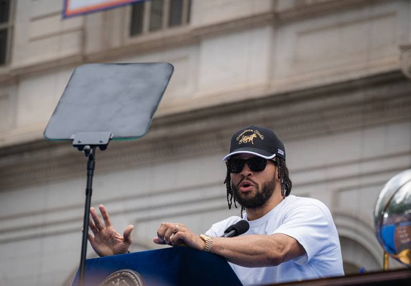 Basketball. NBA. New York Knicks Championship Parade. 18.06.2026