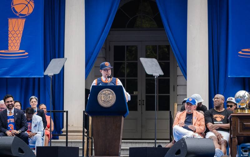 Basketball. NBA. New York Knicks Championship Parade. 18.06.2026