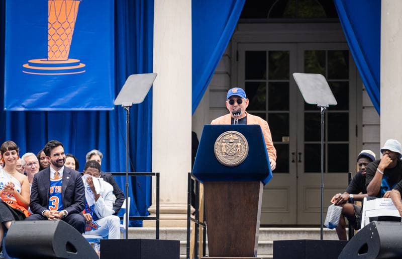 Basketball. NBA. New York Knicks Championship Parade. 18.06.2026