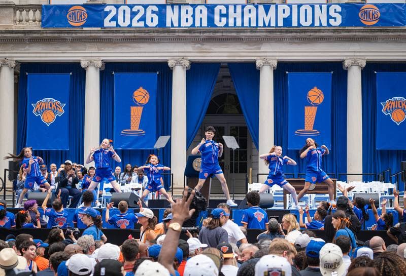 Basketball. NBA. New York Knicks Championship Parade. 18.06.2026