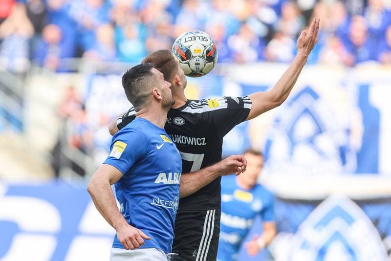 Football. Fortuna I Liga. Ruch Chorzow - LKS Lodz. 19.03.2023