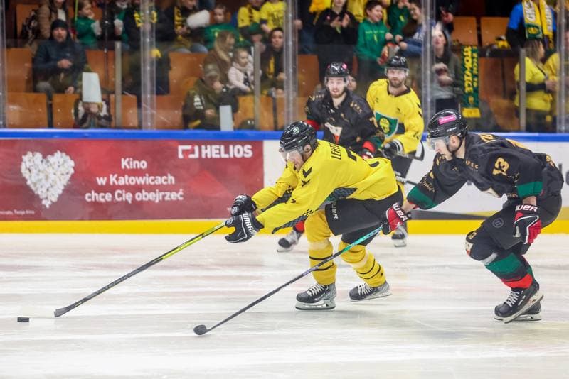 Ice Hockey. Polska Hokej Liga. GKS Katowice - GKS Tychy. 30.03.2023