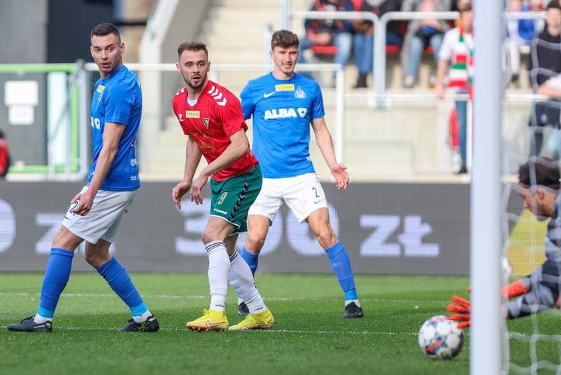 Football. Fortuna I Liga. Zaglebie Sosnowiec - Ruch Chorzow. 15.04.2023