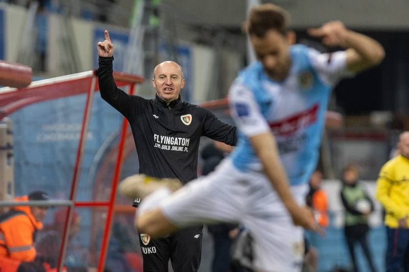 Football. PKO BP Ekstraklasa. Piast Gliwice - Pogon Szczecin. 29.04.2023
