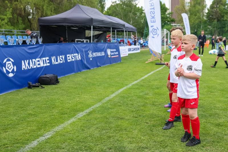 Football. Piast Gliwice. Akademie Klasy Ekstra. 12.05.2023
