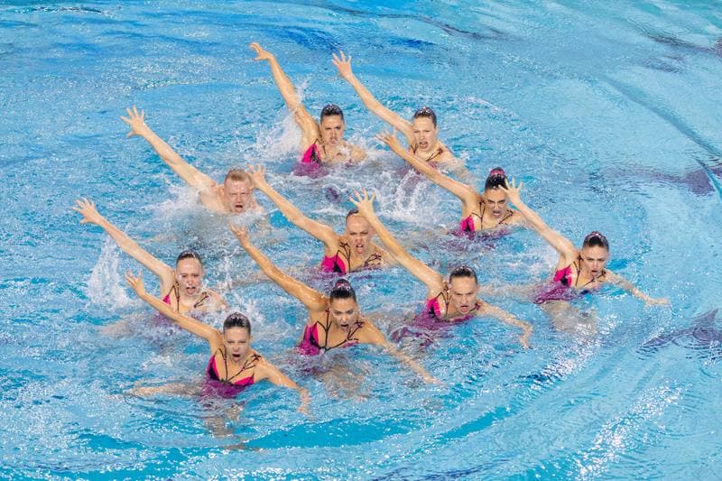 Artistic Swimming. European Games. Team Free Routine Combination. 23.06.2023
