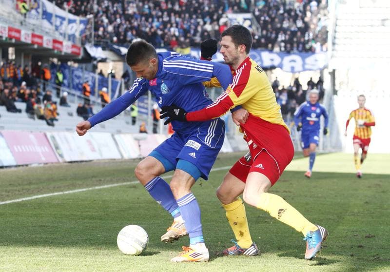Football. T-mobile Ekstraklasa. Korona Kielce - Ruch Chorzow. 16.03.2013
