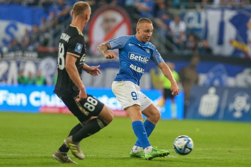 Football. PKO BP Ekstraklasa. Ruch Chorzow - LKS Lodz. 28.07.2023