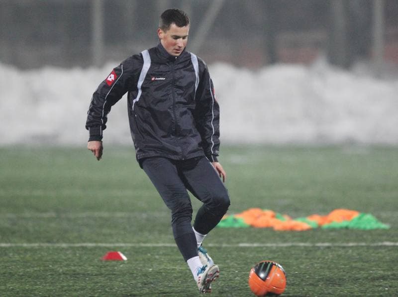 Football. Ruch Chorzow. Training. 21.06.2012