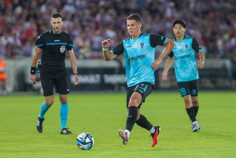 Football. PKO BP Ekstraklasa. Gornik Zabrze - Widzew Lodz. 18.08.2023