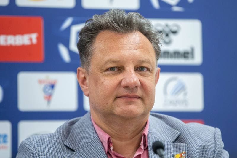 Football. Gornik Zabrze. Press Conference. 20.05.2022