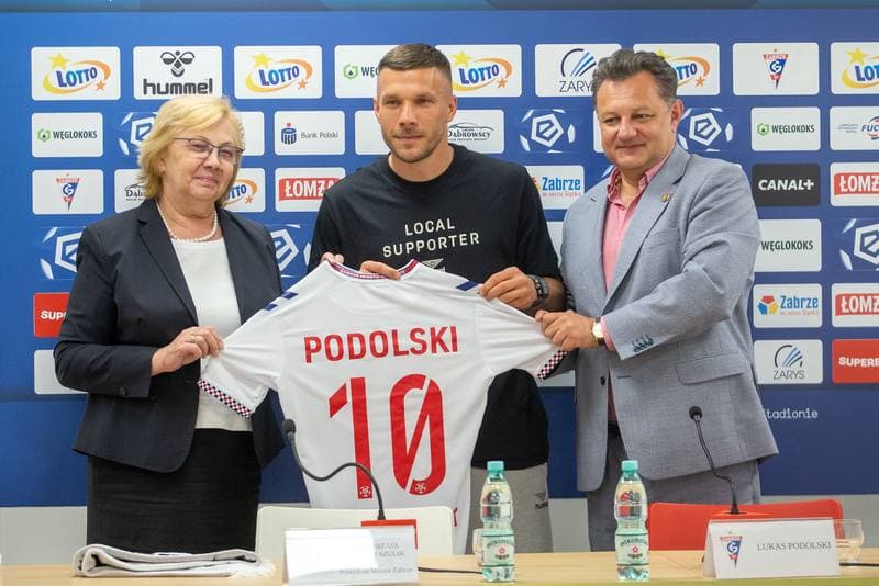 Football. Gornik Zabrze. Press Conference. 20.05.2022