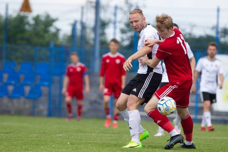 Football. Zina IV Liga. Piast II Gliwice - Unia Turza Slaska. 21.05.2022