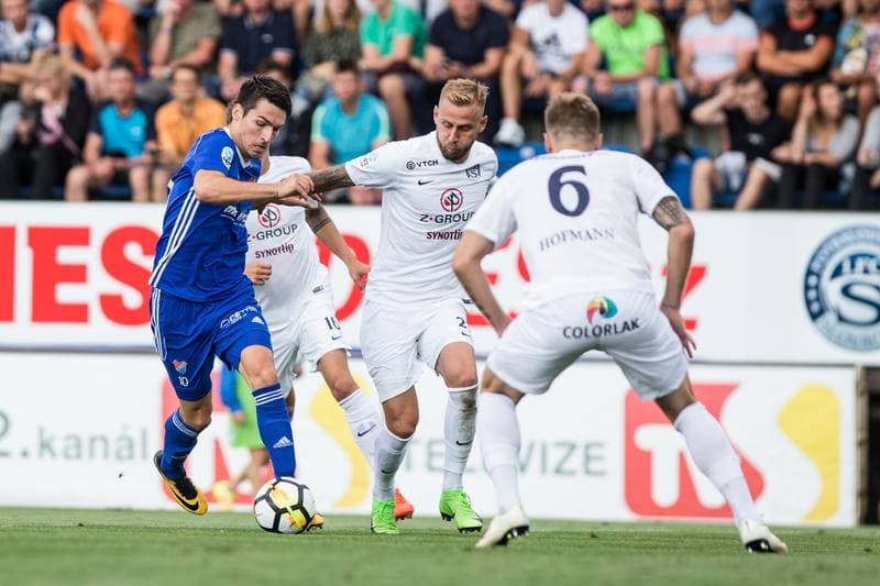 Football. HET Liga. 1 FC Slovacko - Banik Ostrava. 12.08.2017