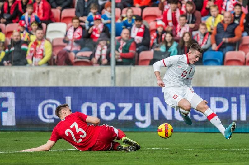Football. eMME. Poland - Hungary. 29.03.2022