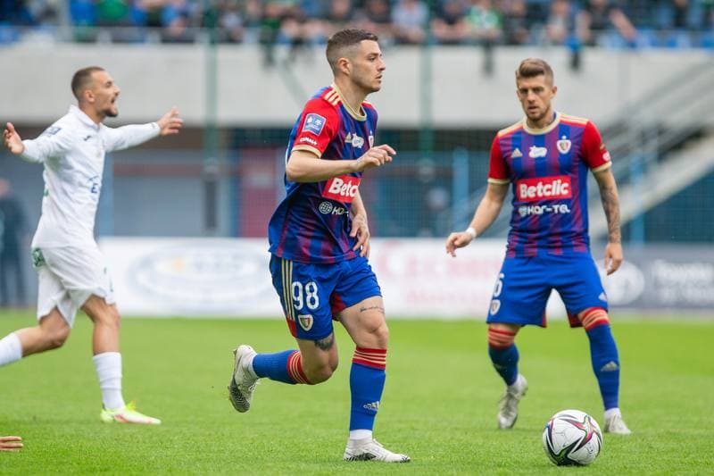 Football. PKO BP Ekstraklasa. Piast Gliwice - Radomiak Radom. 21.05.2022