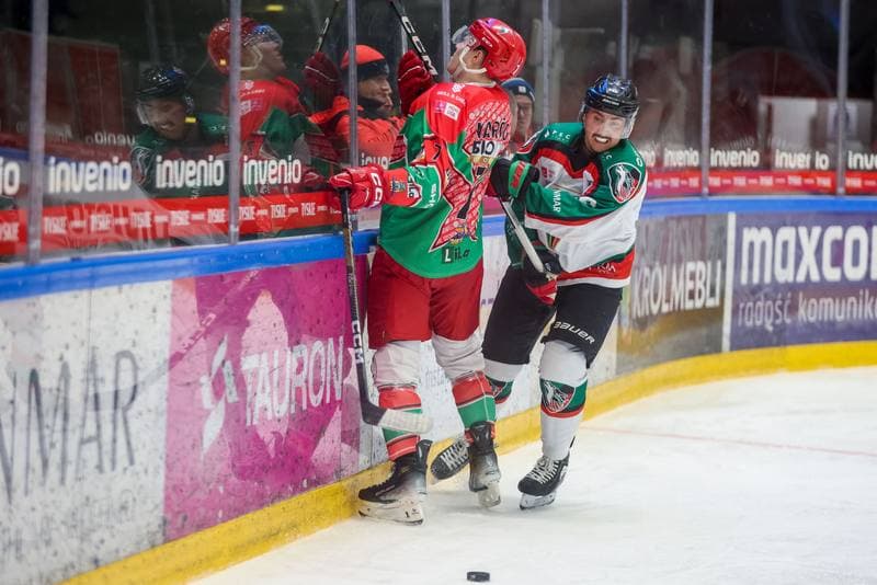 Ice Hockey. Tauron Hokej Liga. GKS Tychy - Zaglebie Sosnowiec. 15.11.2023