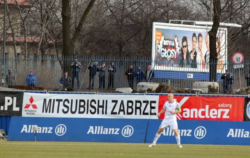 Football. PKO BP Ekstraklasa. Gornik Zabrze - Lechia Gdansk. 15.04.2011