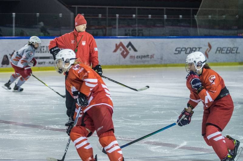Ice Hockey. Poland national team. Training. 31.03.2022