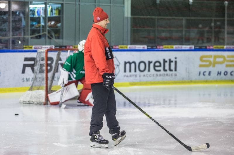 Ice Hockey. Poland national team. Training. 31.03.2022