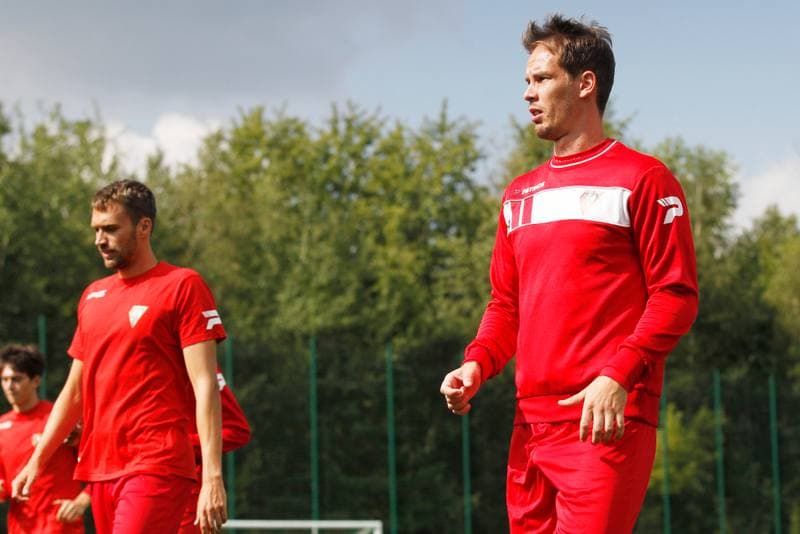 Football. Zaglebie Sosnowiec. Training. 06.09.2018