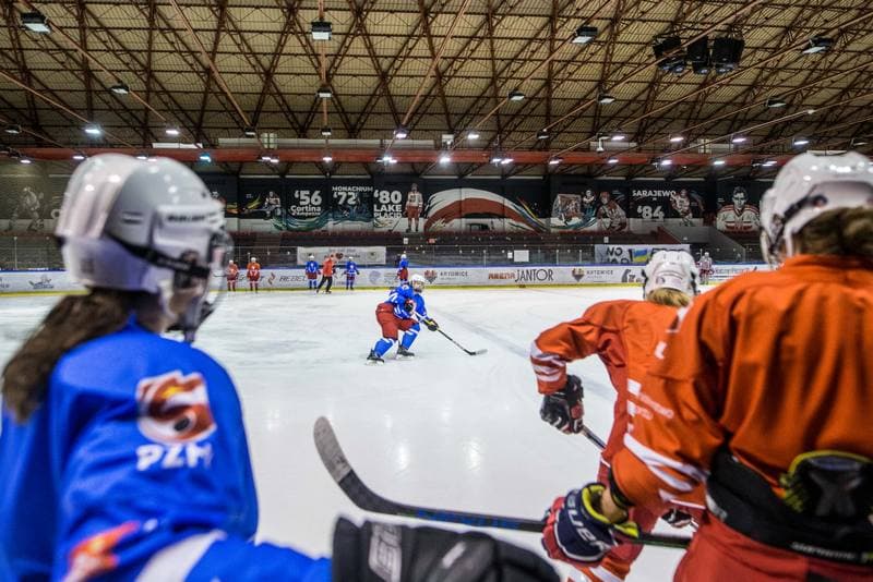 Ice Hockey. Poland national team. Training. 31.03.2022
