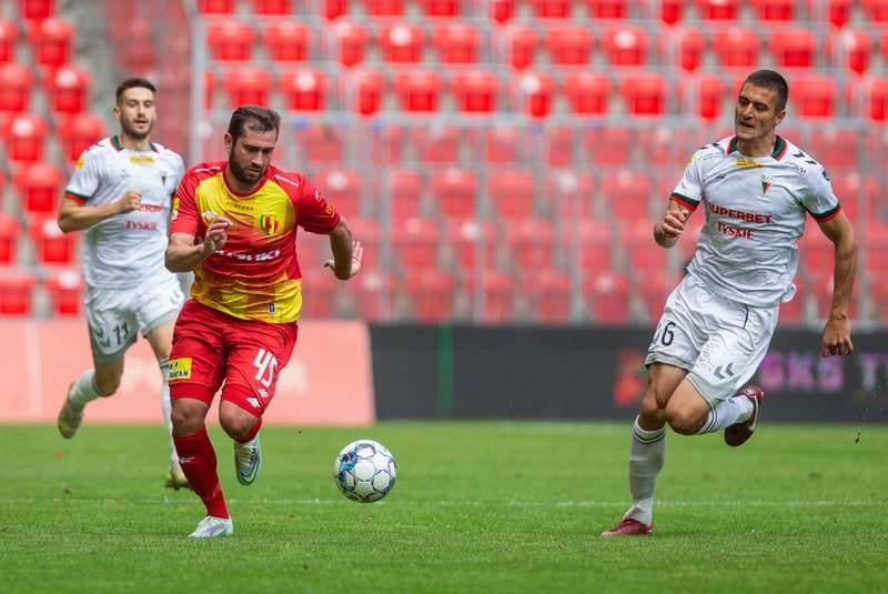 Football. Fortuna I Liga. GKS Tychy - Korona Kielce. 22.05.2022