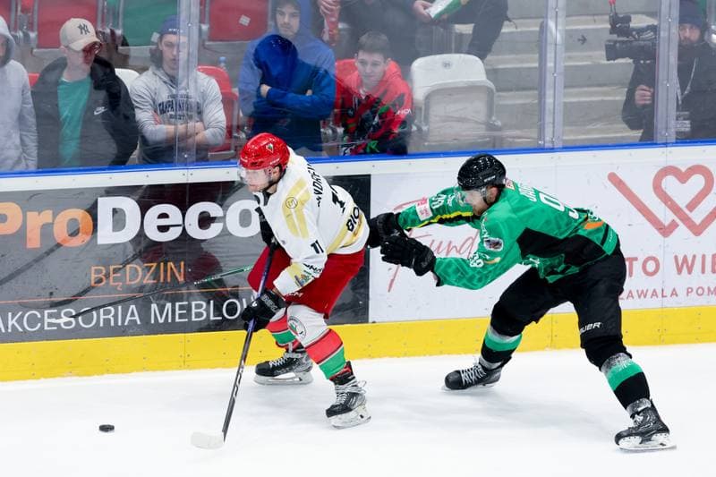 Ice Hockey. Tauron Hokej Liga. Zaglebie Sosnowiec - JKH GKS Jastrzebie. 05.01.2024