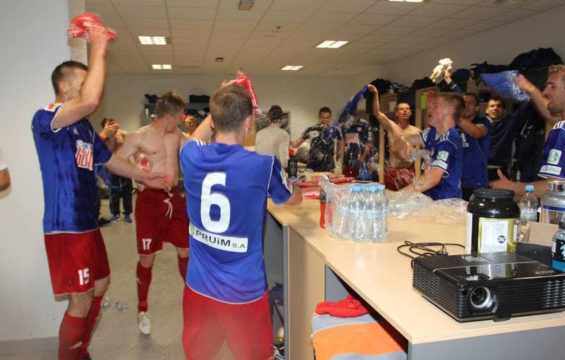 Football. I Liga. Piast Gliwice - Zawisza Bydgoszcz. 27.05.2012