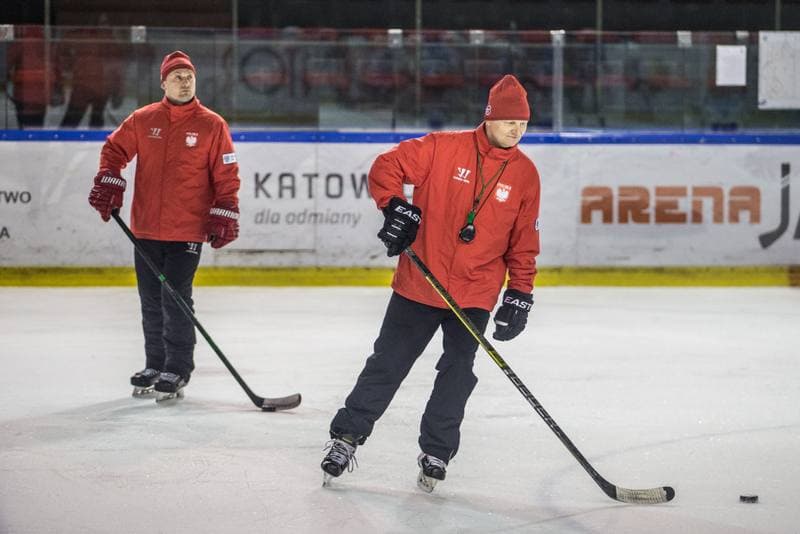 Ice Hockey. Poland national team. Training. 31.03.2022