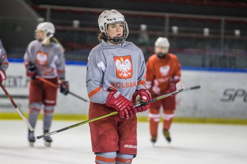 Ice Hockey. Poland national team. Training. 31.03.2022