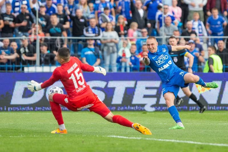 Football. Fortuna I Liga. Ruch Chorzow - Motor Lublin. 29.05.2022