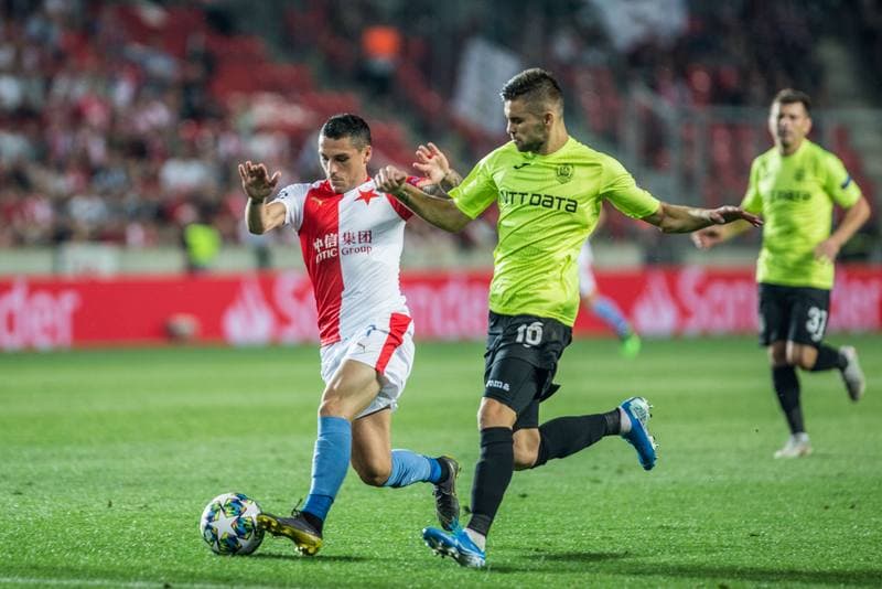 Football. UEFA Champions League. Slavia Prague - CFR Cluj. 28.08.2019