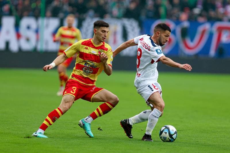 Football. PKO BP Ekstraklasa. Gornik Zabrze - Jagiellonia Bialystok. 02.03.2024