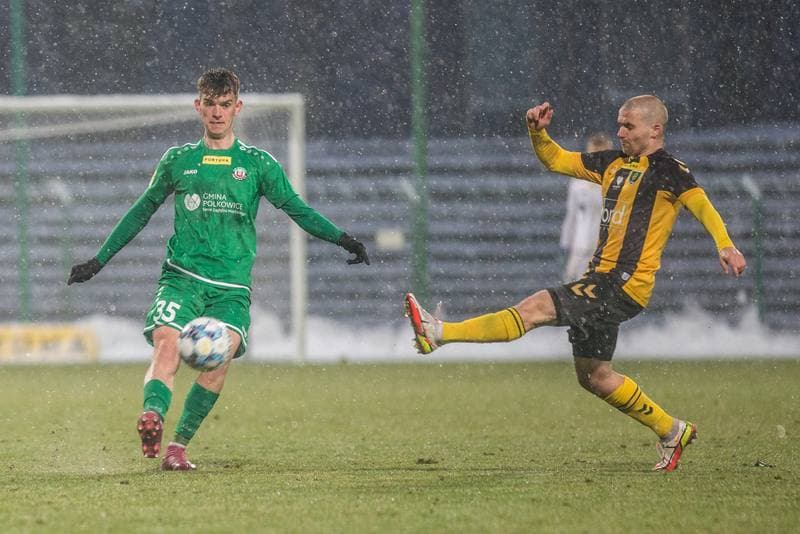 Football. Fortuna I Liga. GKS Katowice - Gornik Polkowice. 02.04.2022