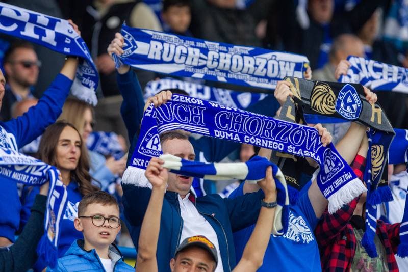 Football. Fortuna I Liga. Ruch Chorzow - Motor Lublin. 29.05.2022