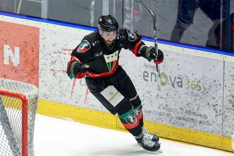 Ice Hockey. Tauron Hokej Liga. Re-Plast Unia Oswiecim - GKS Tychy. 18.03.2024