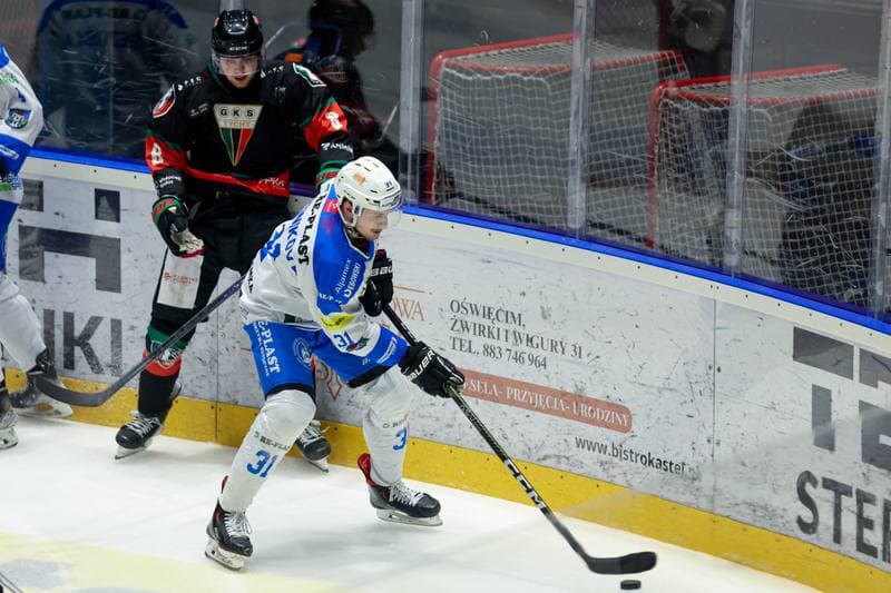 Ice Hockey. Tauron Hokej Liga. Re-Plast Unia Oswiecim - GKS Tychy. 18.03.2024