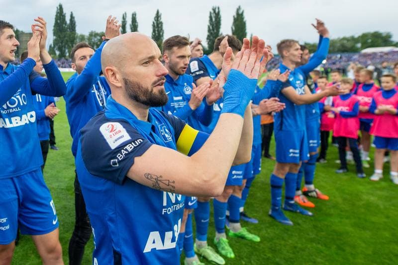 Football. Fortuna I Liga. Ruch Chorzow - Motor Lublin. 29.05.2022