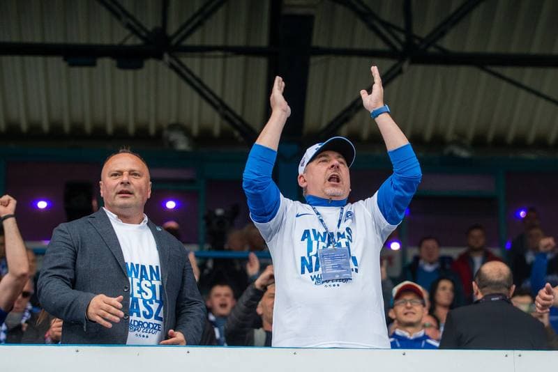 Football. Fortuna I Liga. Ruch Chorzow - Motor Lublin. 29.05.2022