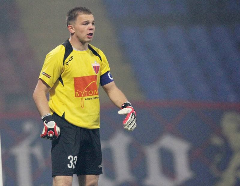 Football. Bytom I liga. Polonia Bytom - LKS Lodz. 13.10.2012