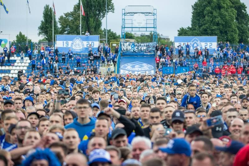 Football. Fortuna I Liga. Ruch Chorzow - Motor Lublin. 29.05.2022