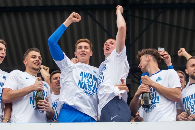 Football. Fortuna I Liga. Ruch Chorzow - Motor Lublin. 29.05.2022