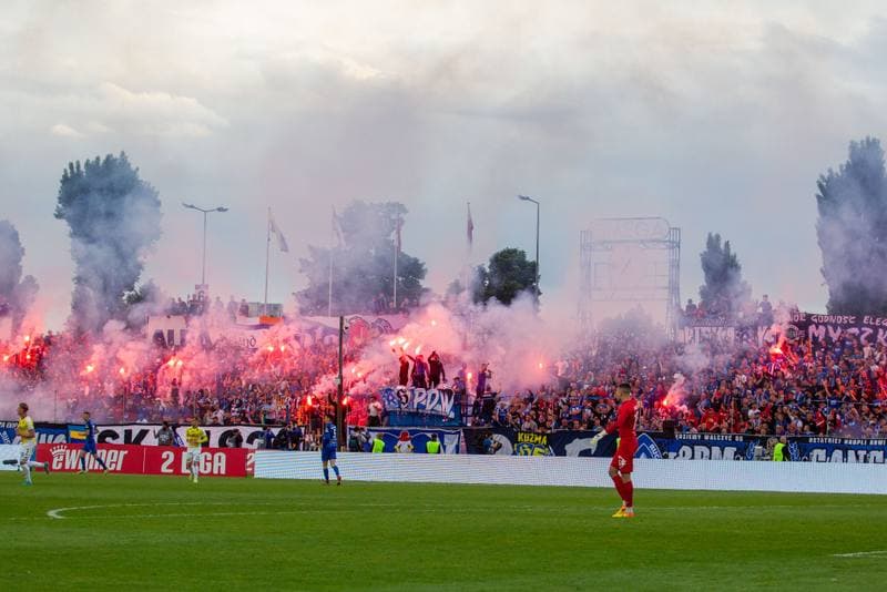 Football. Fortuna I Liga. Ruch Chorzow - Motor Lublin. 29.05.2022